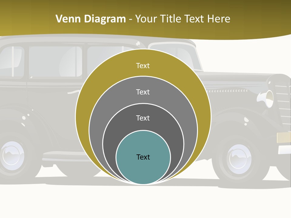 S Vintage Vehicle PowerPoint Template