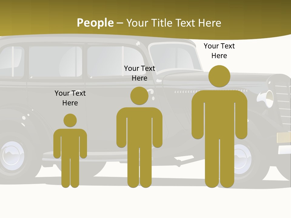 S Vintage Vehicle PowerPoint Template