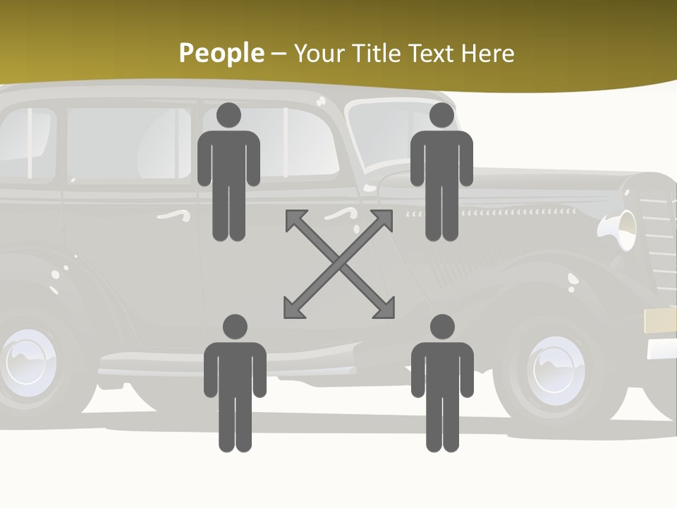 S Vintage Vehicle PowerPoint Template