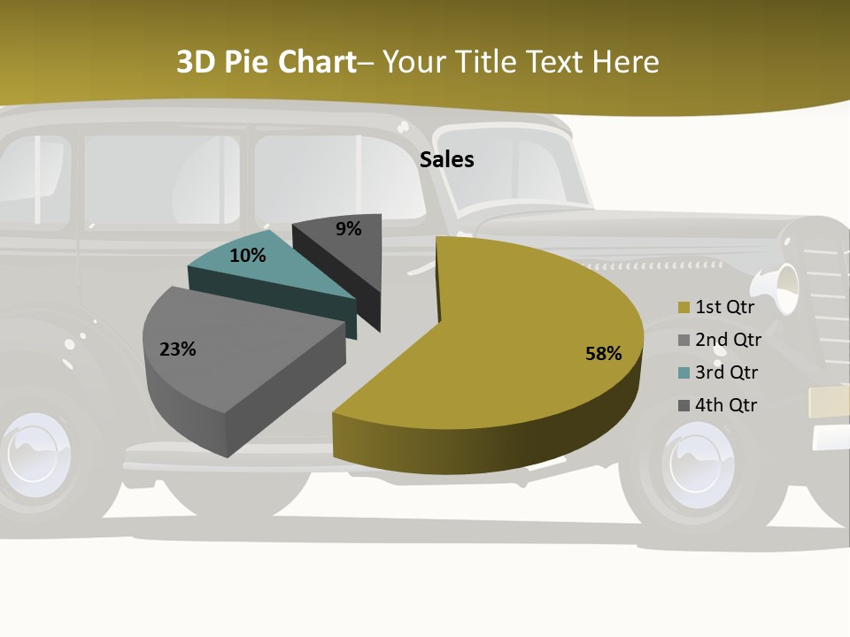 S Vintage Vehicle PowerPoint Template