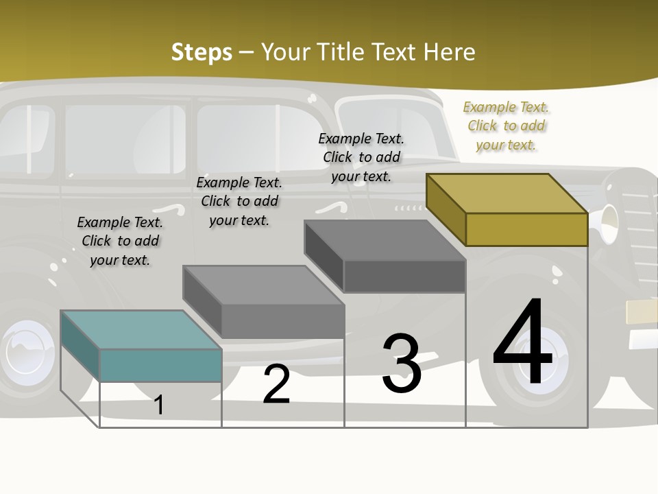 S Vintage Vehicle PowerPoint Template