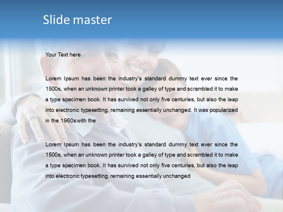 Boy Background Child PowerPoint Template