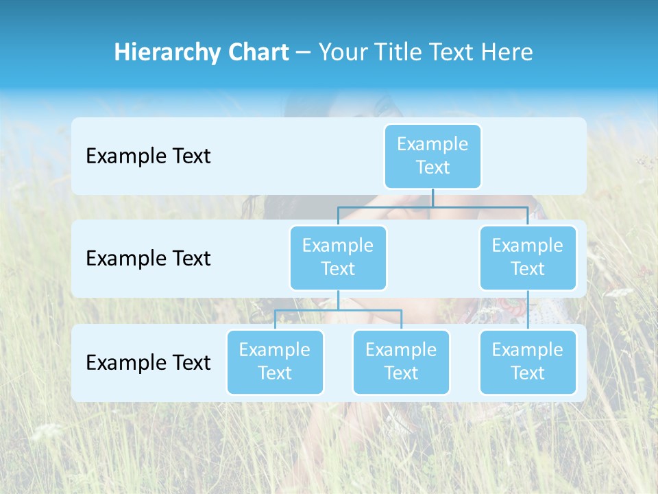 Meadow Person Female PowerPoint Template