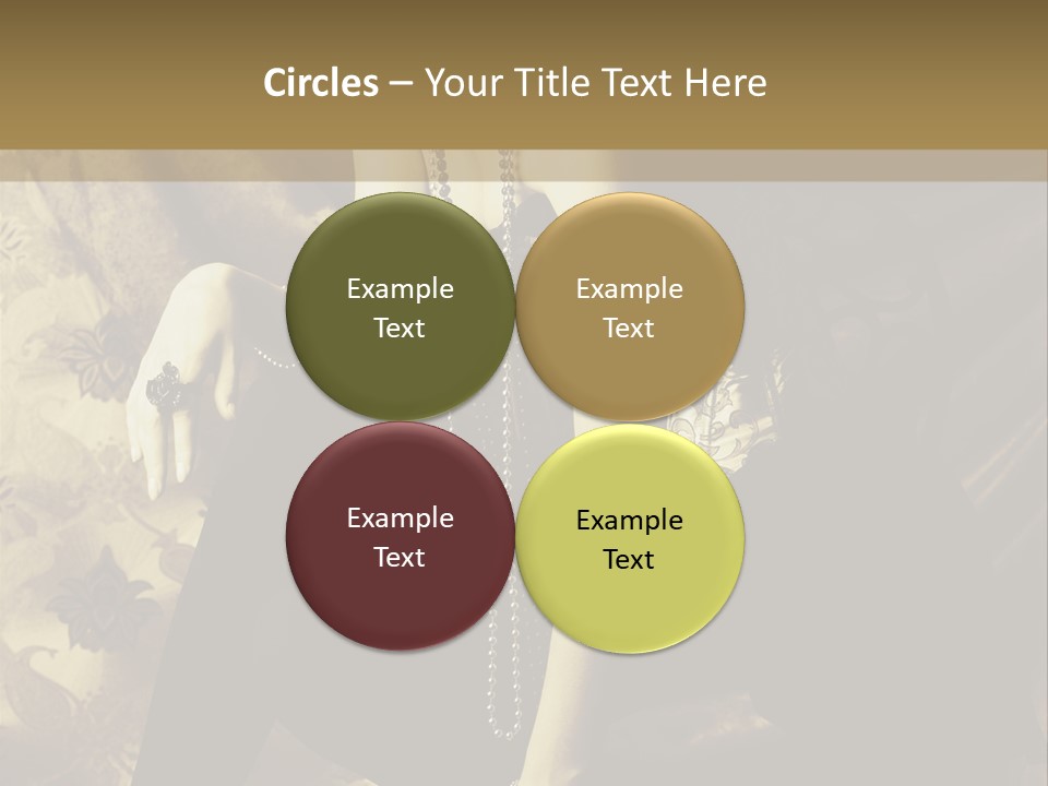 Fashion Vogue Antique PowerPoint Template