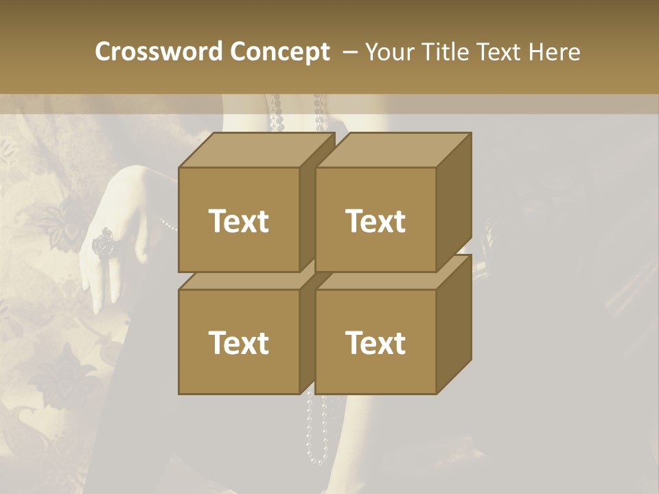 Fashion Vogue Antique PowerPoint Template