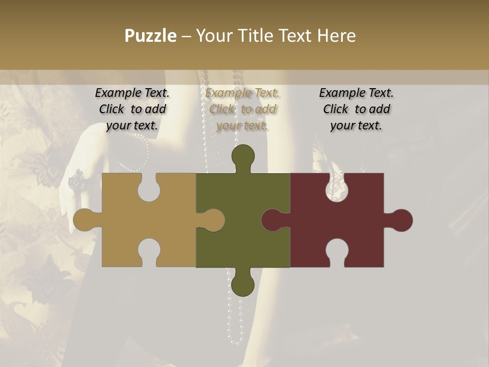 Fashion Vogue Antique PowerPoint Template