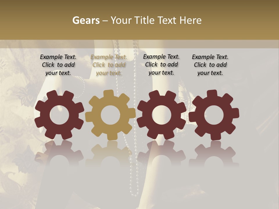 Fashion Vogue Antique PowerPoint Template