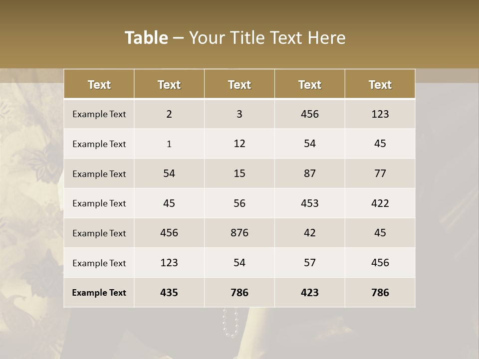 Fashion Vogue Antique PowerPoint Template