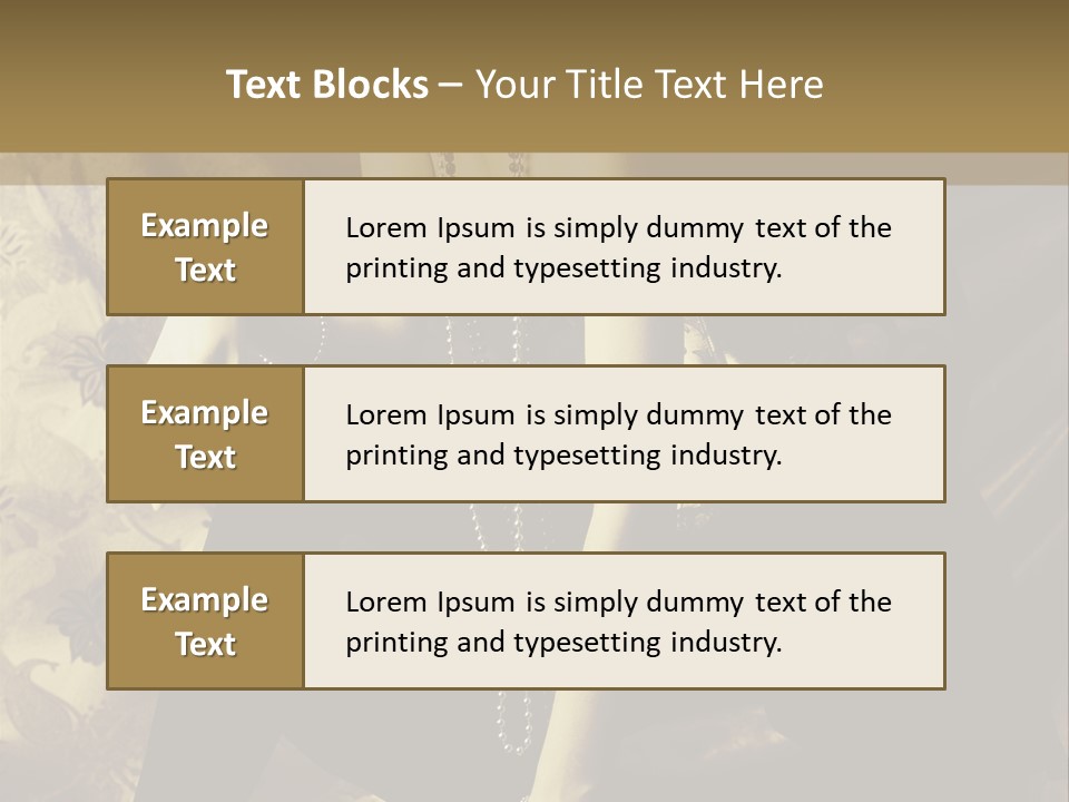 Fashion Vogue Antique PowerPoint Template