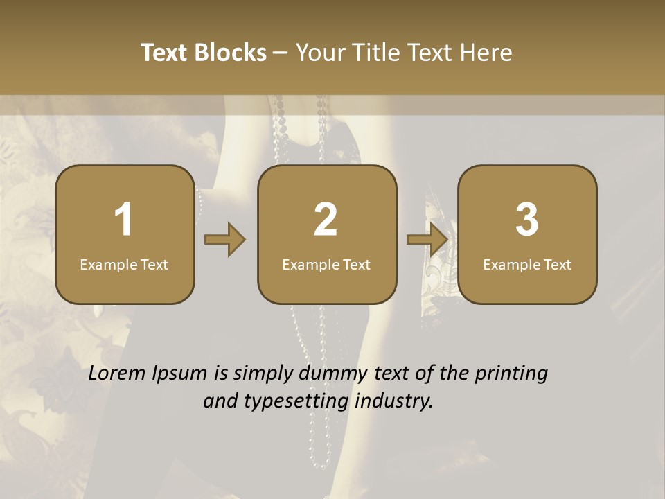 Fashion Vogue Antique PowerPoint Template