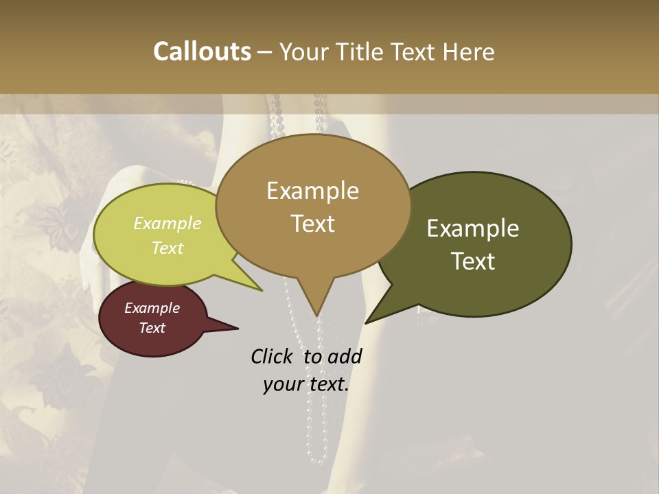 Fashion Vogue Antique PowerPoint Template