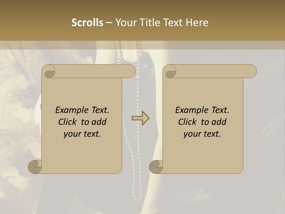 Fashion Vogue Antique PowerPoint Template
