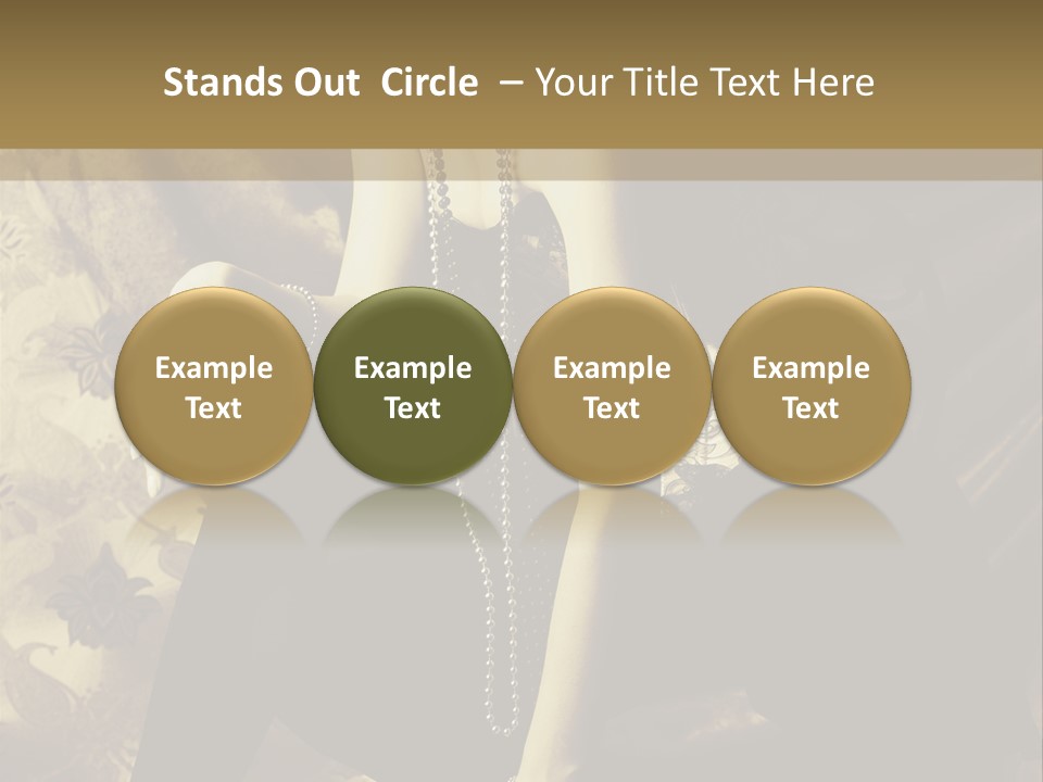 Fashion Vogue Antique PowerPoint Template