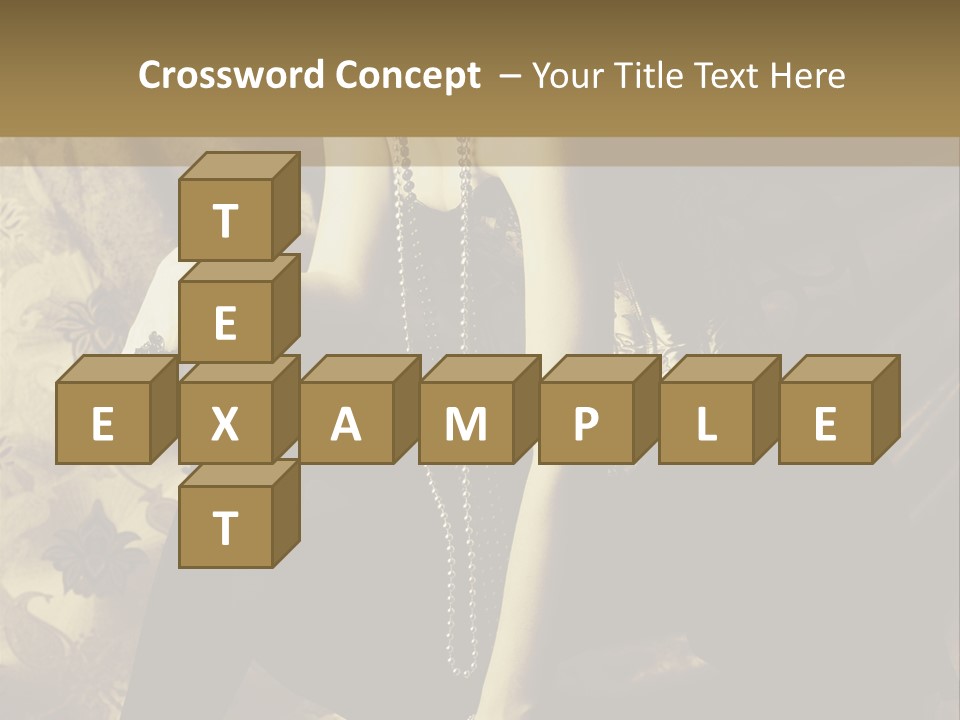 Fashion Vogue Antique PowerPoint Template