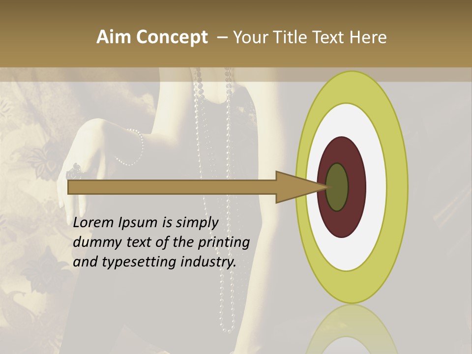 Fashion Vogue Antique PowerPoint Template