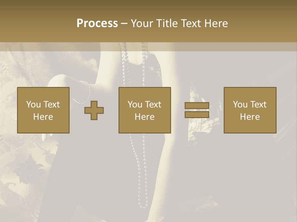 Fashion Vogue Antique PowerPoint Template