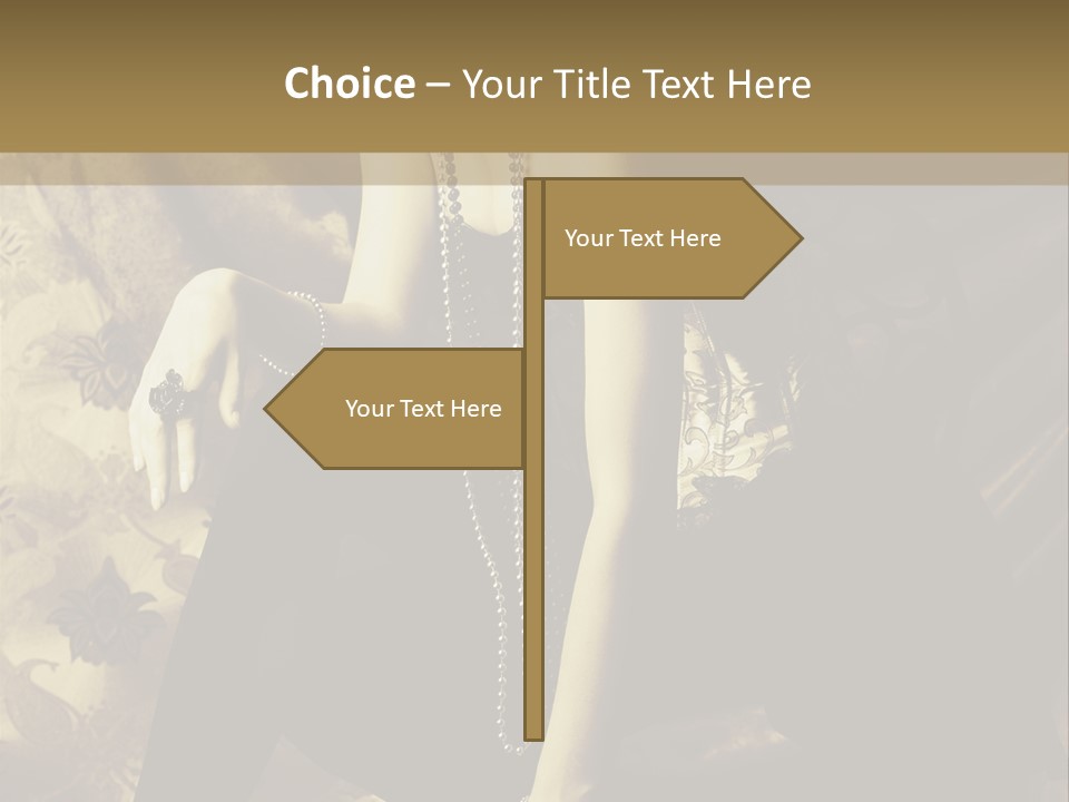 Fashion Vogue Antique PowerPoint Template