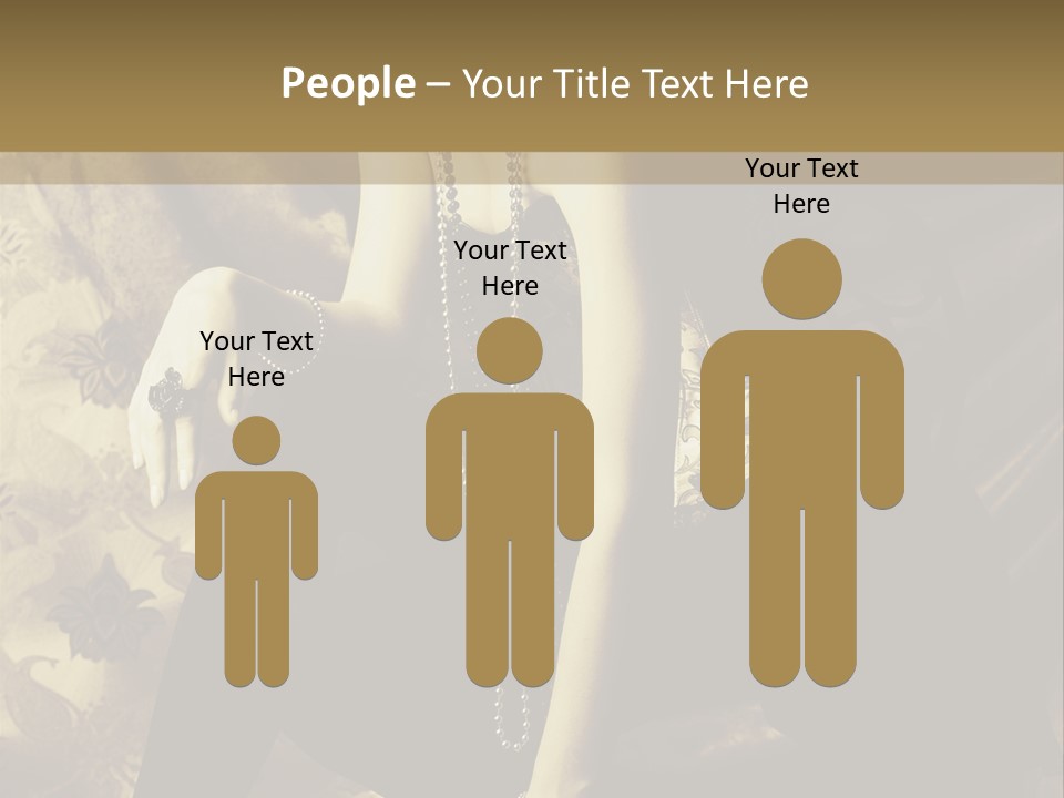 Fashion Vogue Antique PowerPoint Template