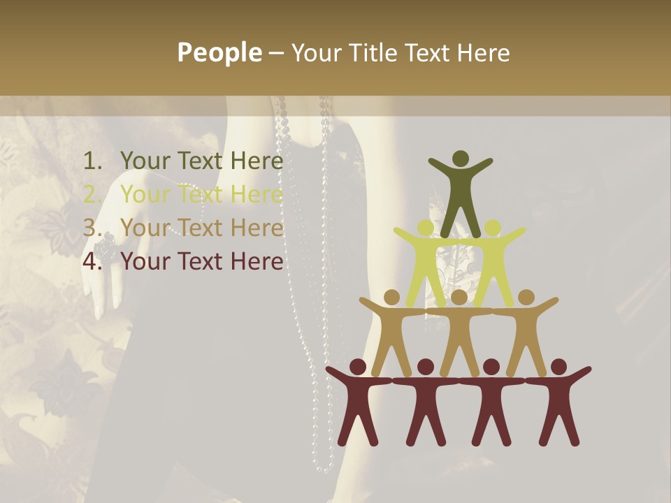 Fashion Vogue Antique PowerPoint Template