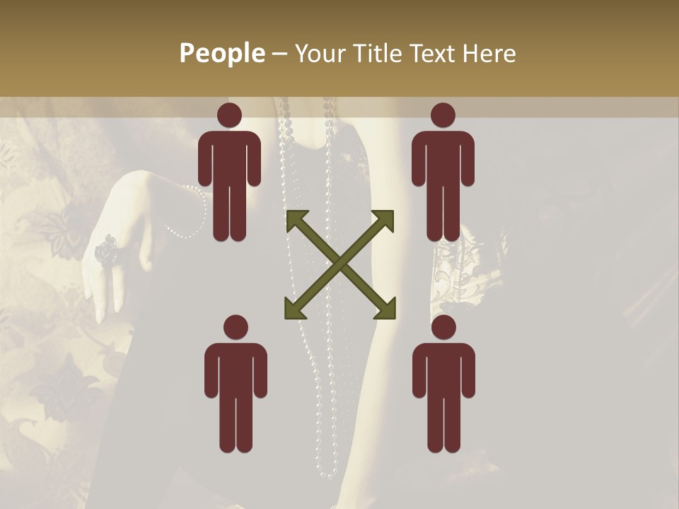 Fashion Vogue Antique PowerPoint Template