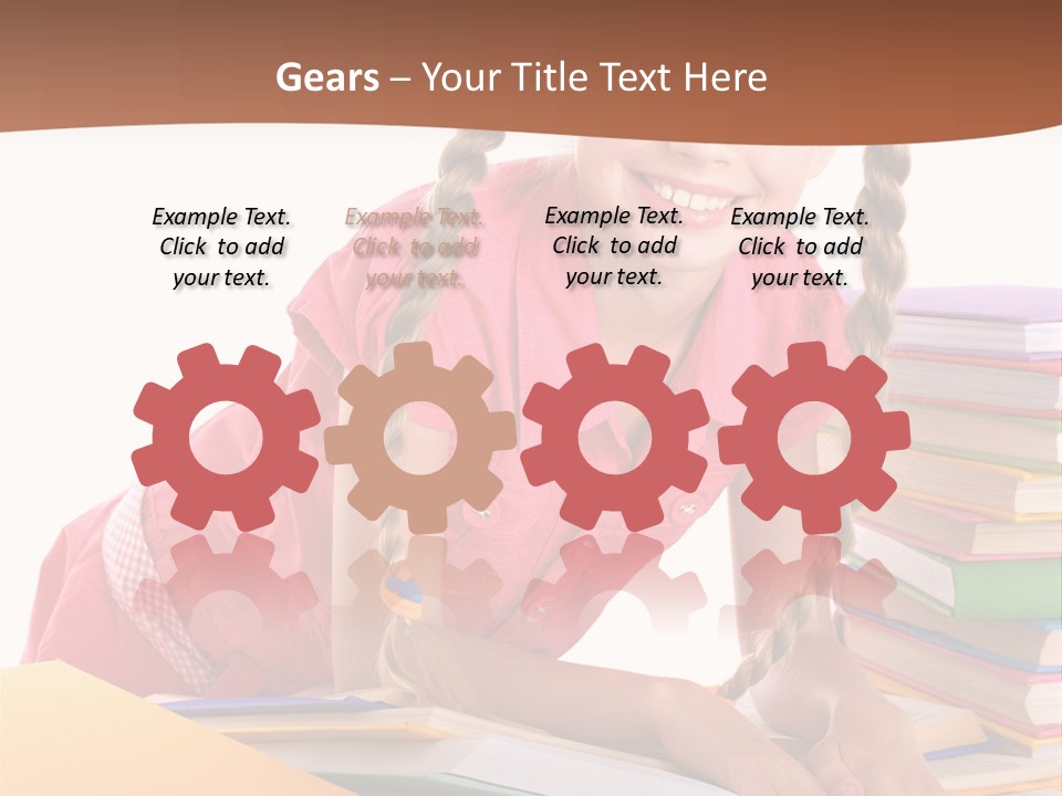 Blue Colorful Yellow PowerPoint Template