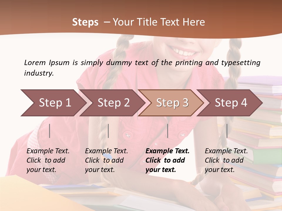 Blue Colorful Yellow PowerPoint Template