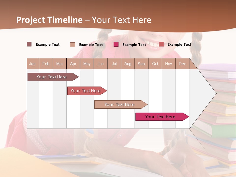 Blue Colorful Yellow PowerPoint Template