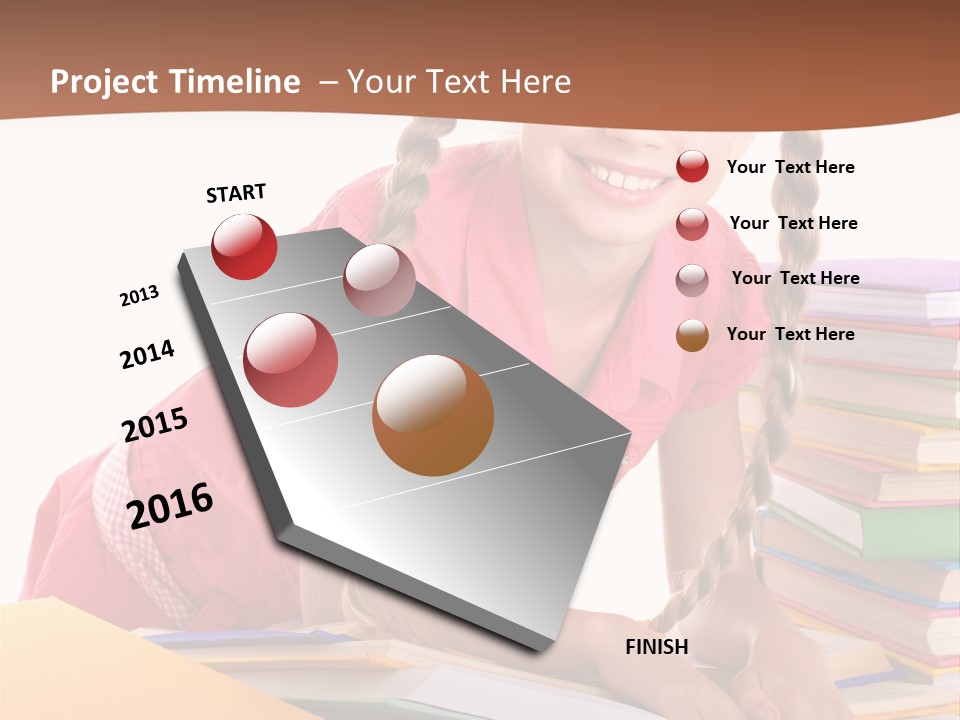 Blue Colorful Yellow PowerPoint Template