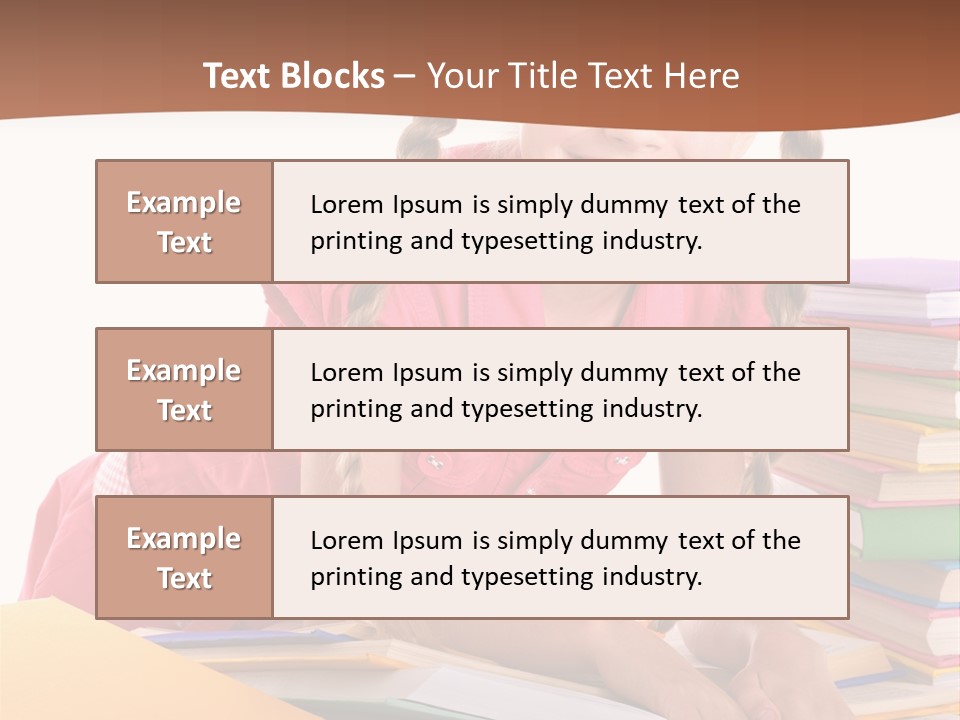 Blue Colorful Yellow PowerPoint Template