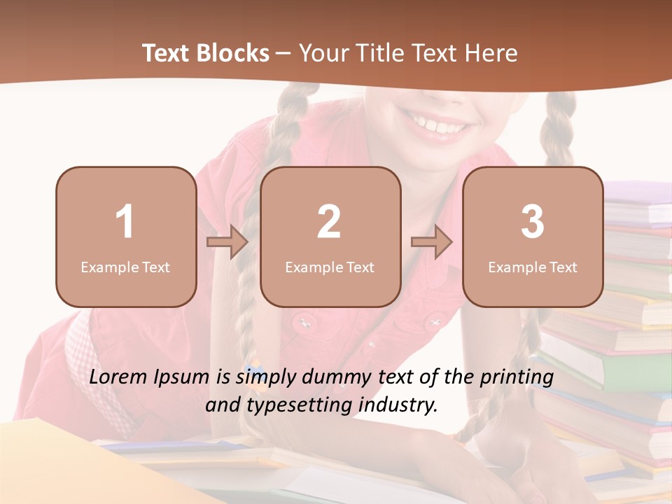 Blue Colorful Yellow PowerPoint Template