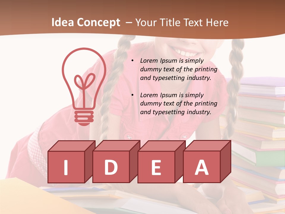 Blue Colorful Yellow PowerPoint Template