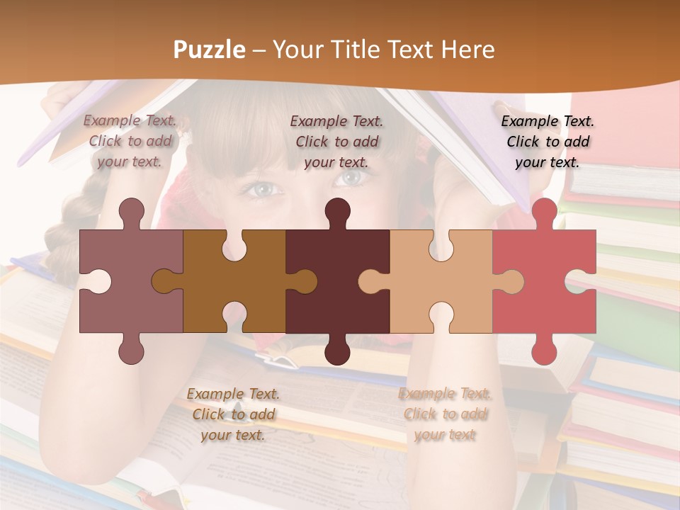 Table Back To School Study PowerPoint Template