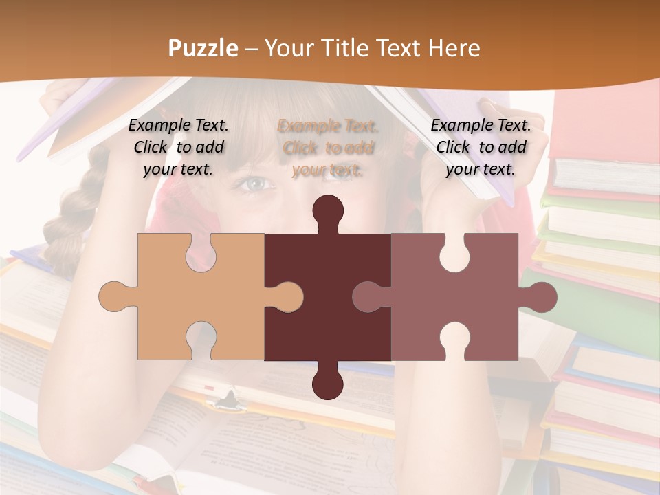 Table Back To School Study PowerPoint Template