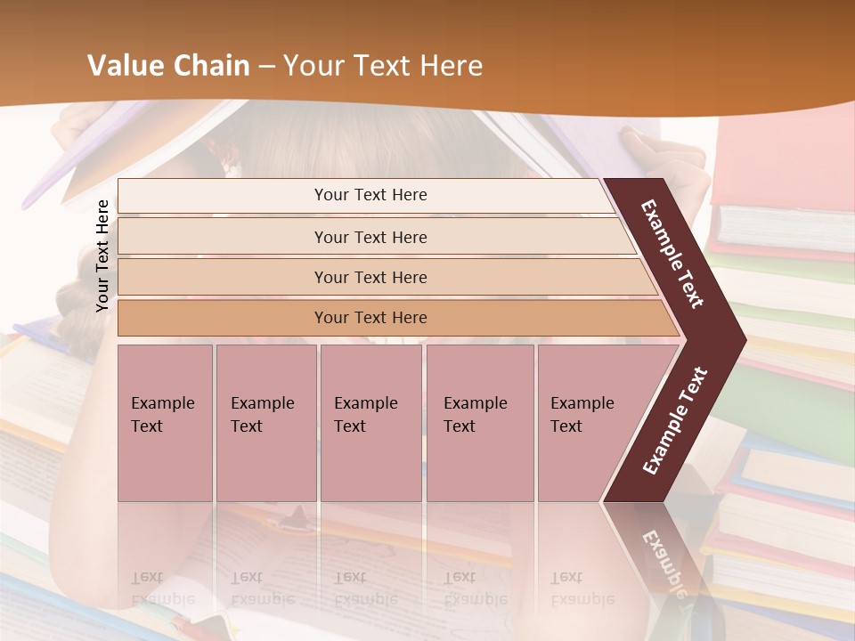 Table Back To School Study PowerPoint Template