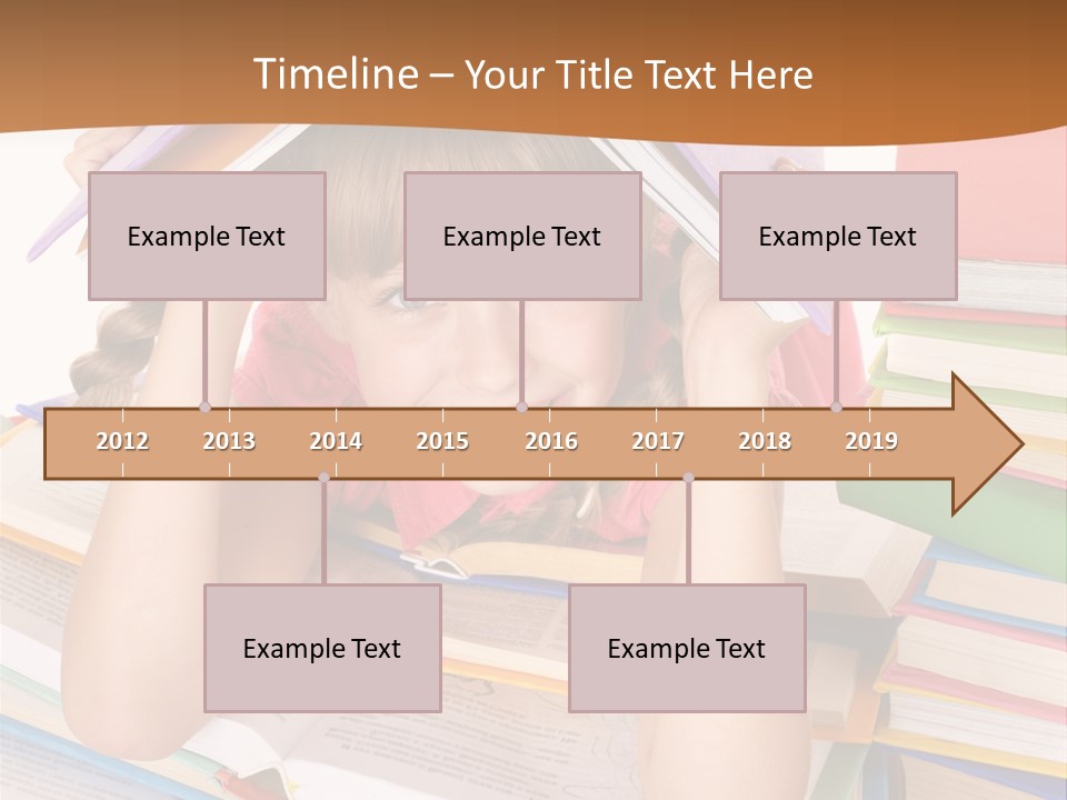 Table Back To School Study PowerPoint Template