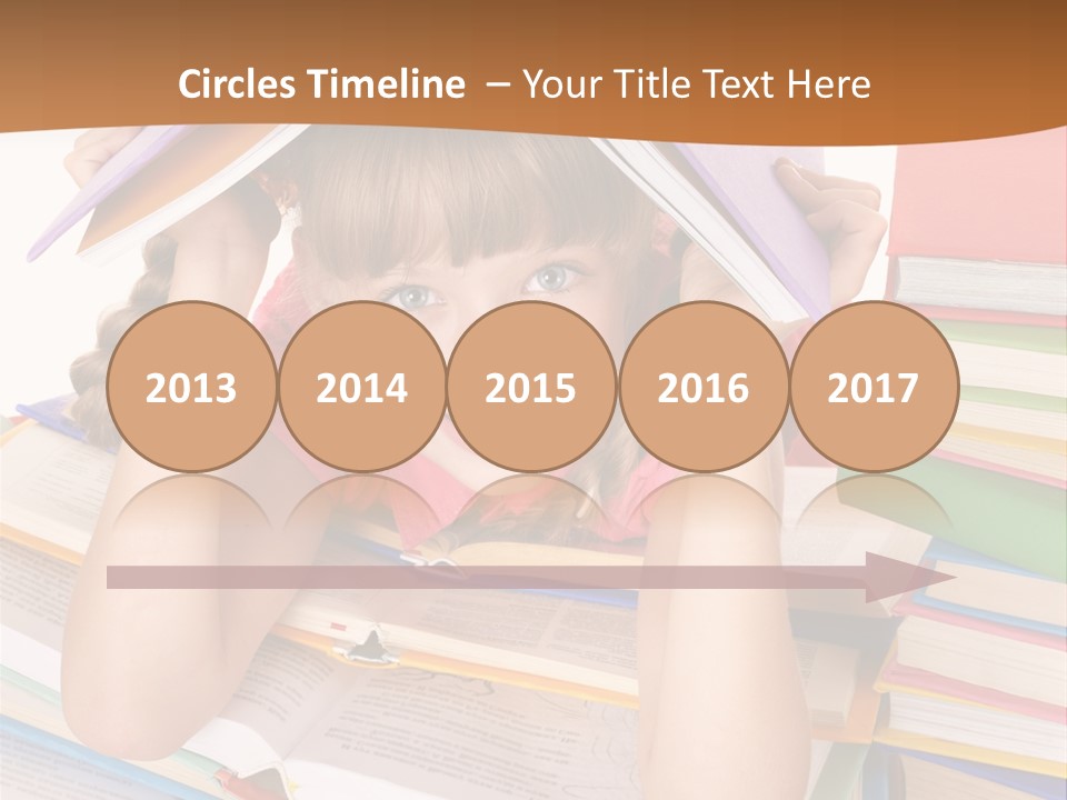 Table Back To School Study PowerPoint Template