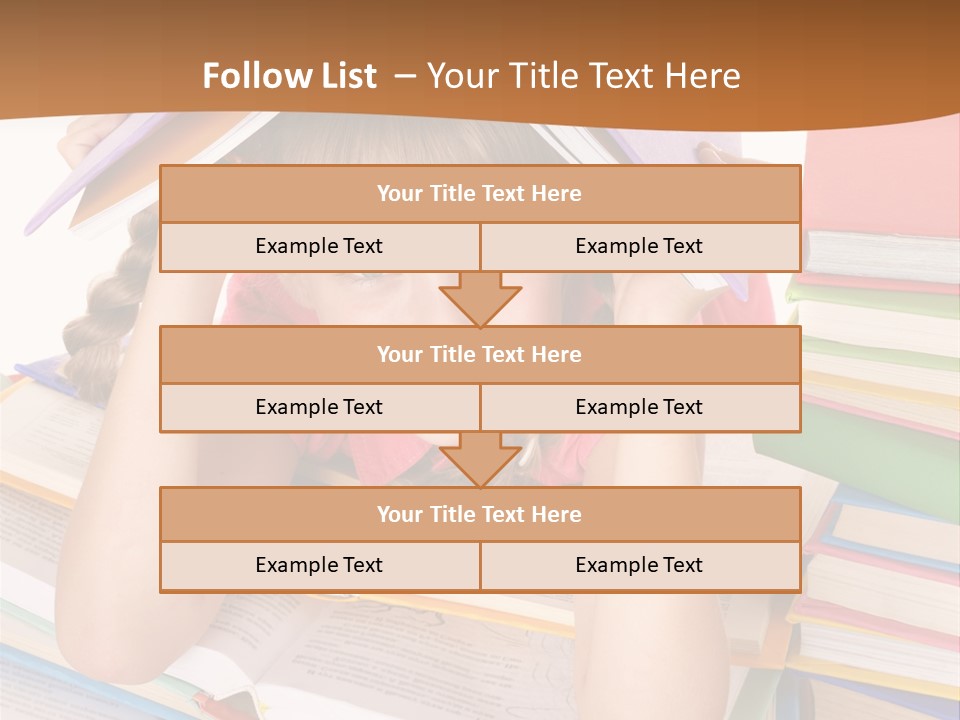 Table Back To School Study PowerPoint Template