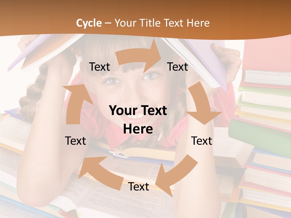 Table Back To School Study PowerPoint Template
