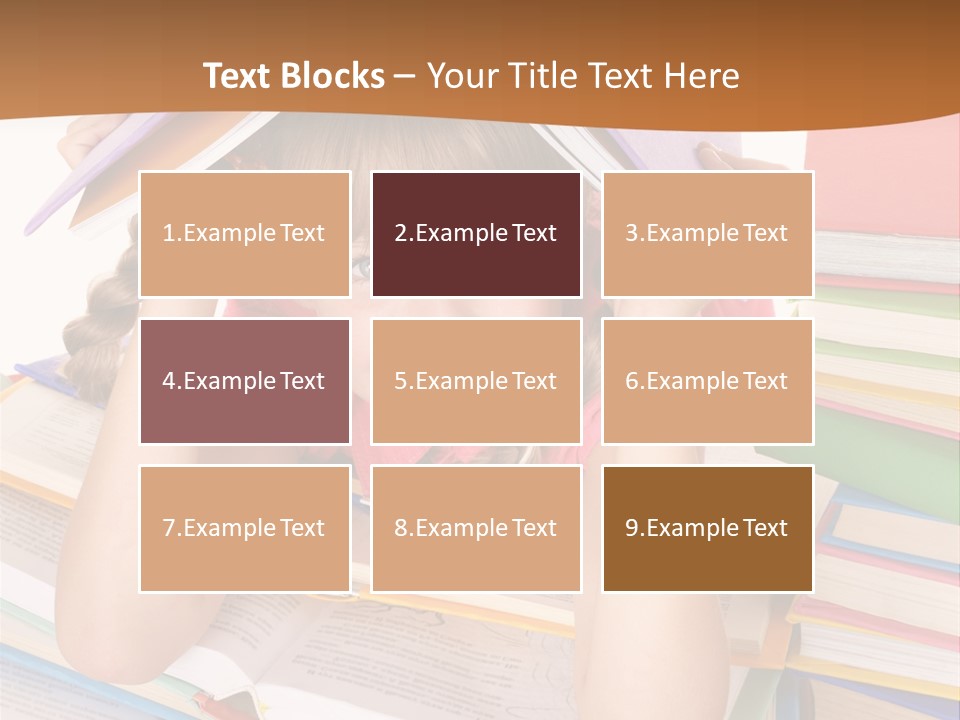 Table Back To School Study PowerPoint Template