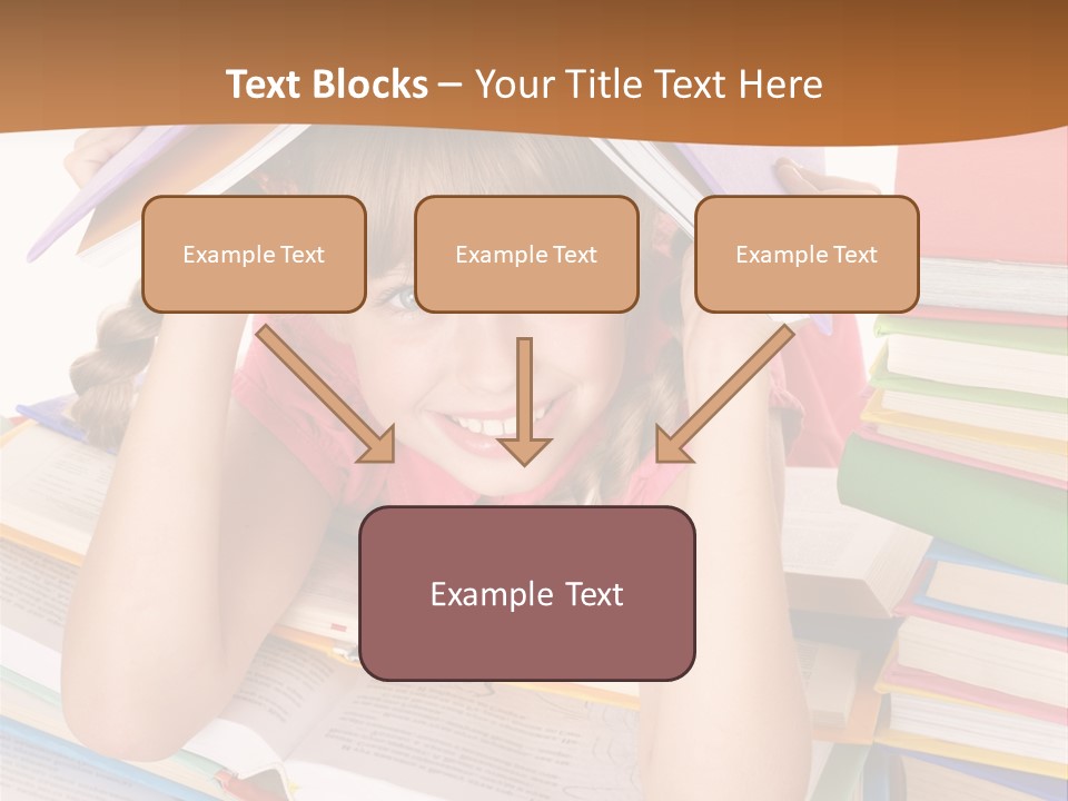 Table Back To School Study PowerPoint Template