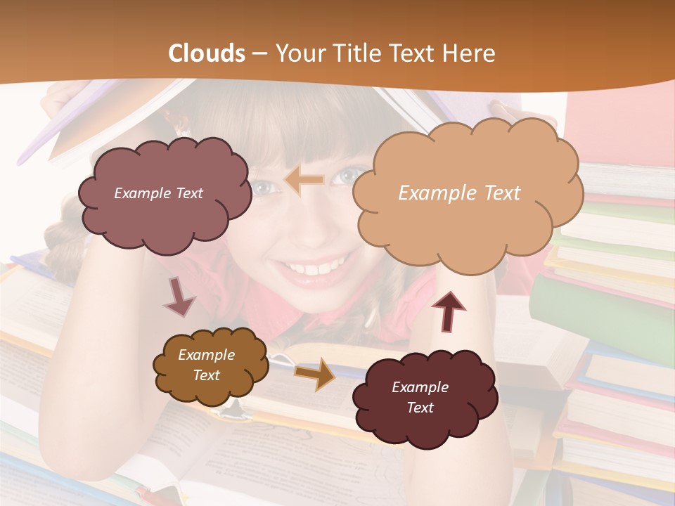 Table Back To School Study PowerPoint Template