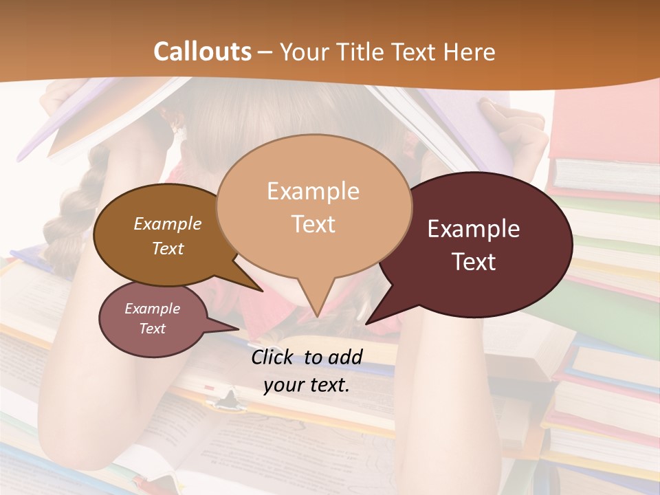 Table Back To School Study PowerPoint Template