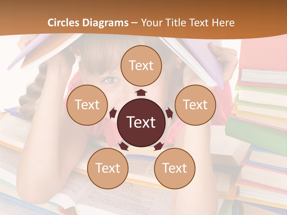 Table Back To School Study PowerPoint Template