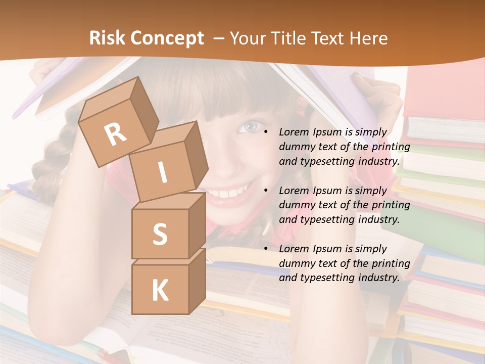 Table Back To School Study PowerPoint Template