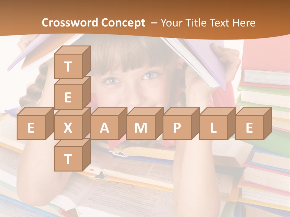 Table Back To School Study PowerPoint Template