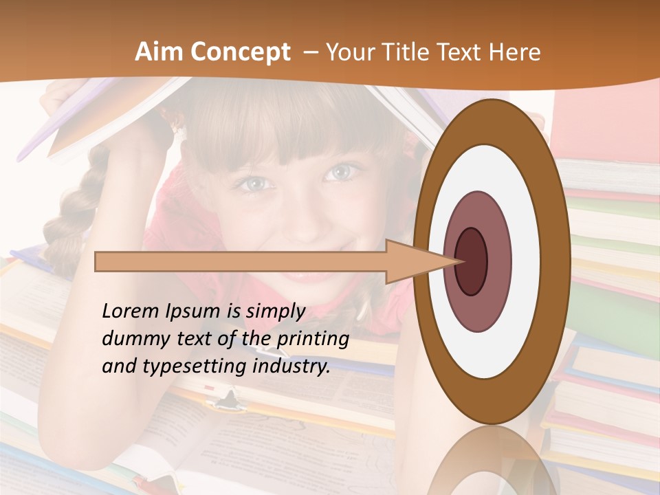Table Back To School Study PowerPoint Template