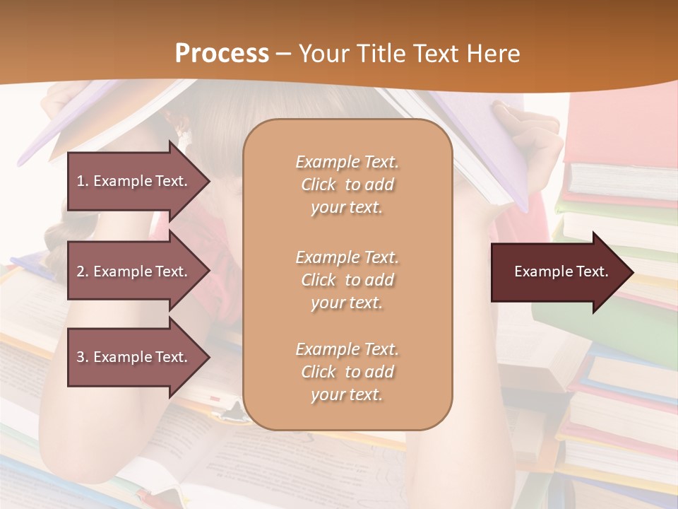 Table Back To School Study PowerPoint Template