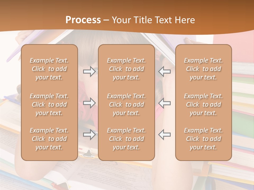 Table Back To School Study PowerPoint Template