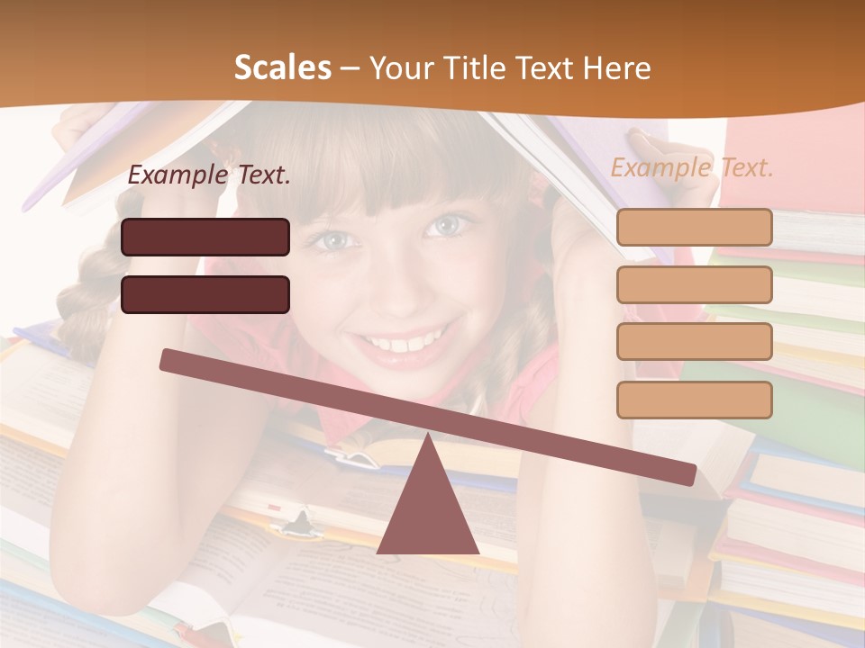 Table Back To School Study PowerPoint Template