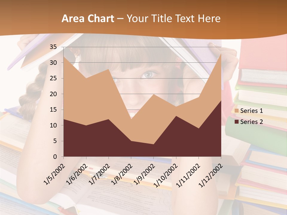 Table Back To School Study PowerPoint Template
